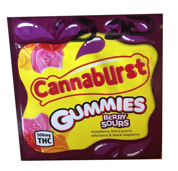 BUY CANNABURST GUMMIES - SOUR BERRY