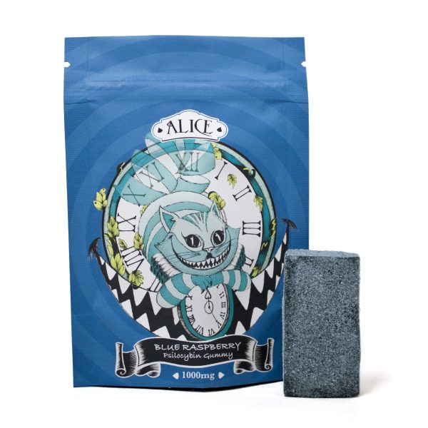 BUY ALICE PSILOCYBIN GUMMIES | BLUE RASPBERRY - 1000MG