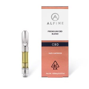 BUY ALPINE VAPOR HARLEQUIN (3:1) | HYBRID | CBD CART - 1050MG
