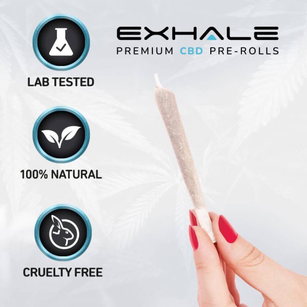 BUY EXHALE CBD PRE-ROLLS - Image 2