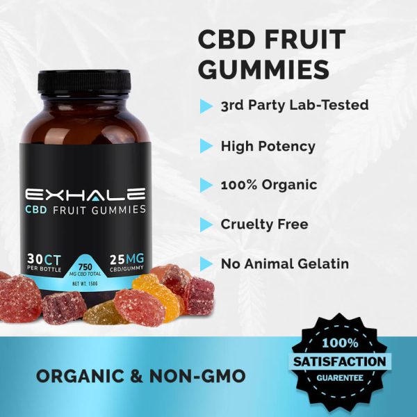 BUY EXHALE CBD GUMMIES - Image 3